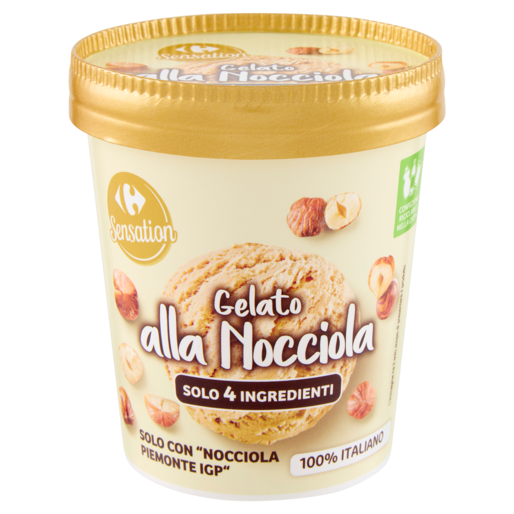 Carrefour Sensation Gelato alla Nocciola 300 g