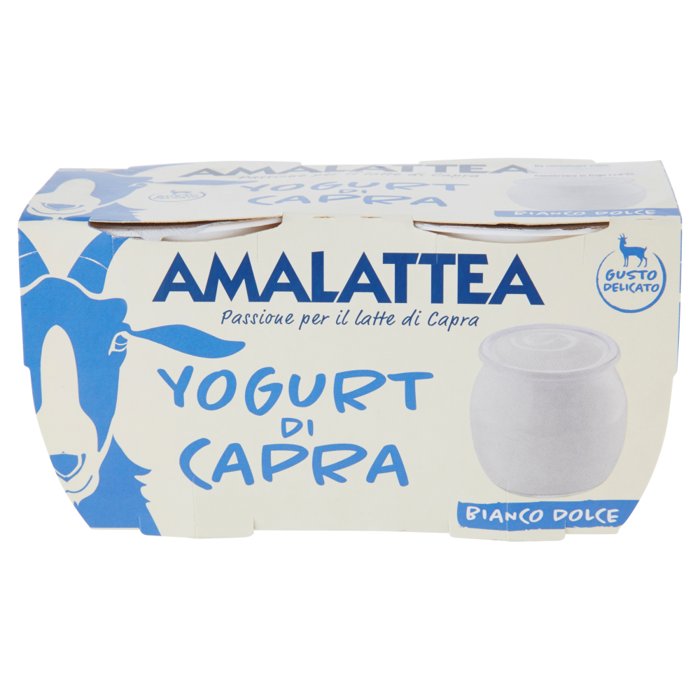 Amalattea Yogurt di Capra Bianco Dolce 2 x 125 g