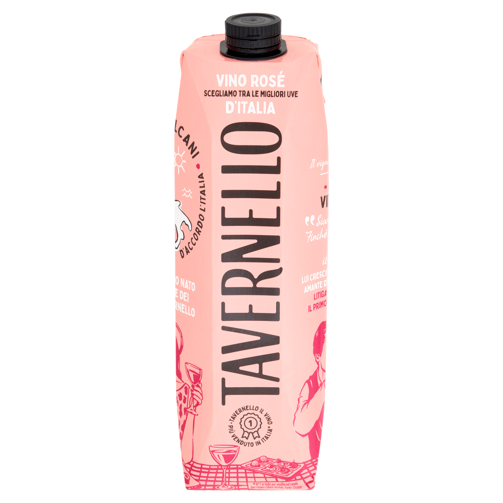 Tavernello Vino Ros&eacute; d'Italia 1 L