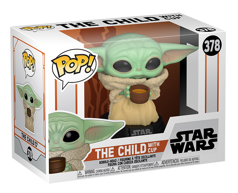 FUNKO Pop! Star Wars: Mandalorian The Child con Ciotola