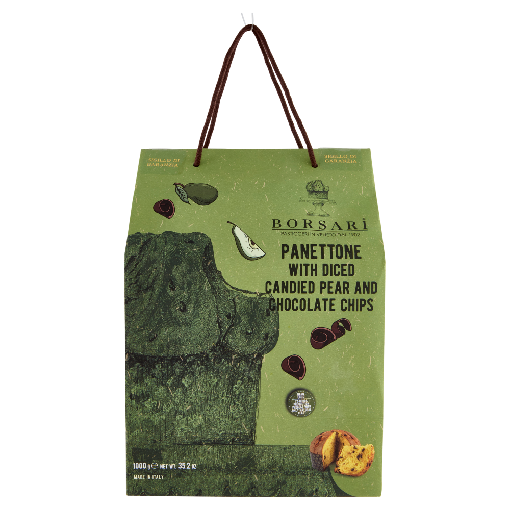 Borsari Panettone Pere e Cioccolato 1000 g