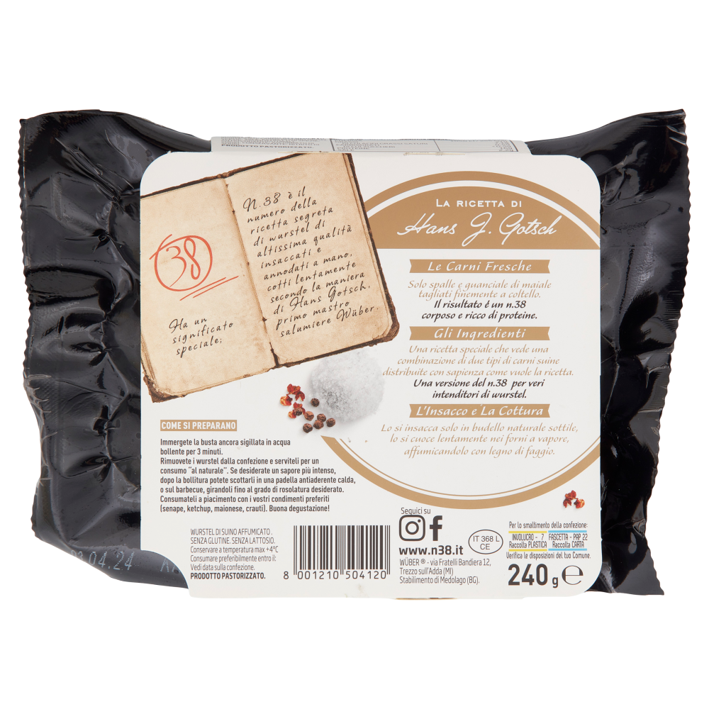 Wüber N.38 Krainer 240 g