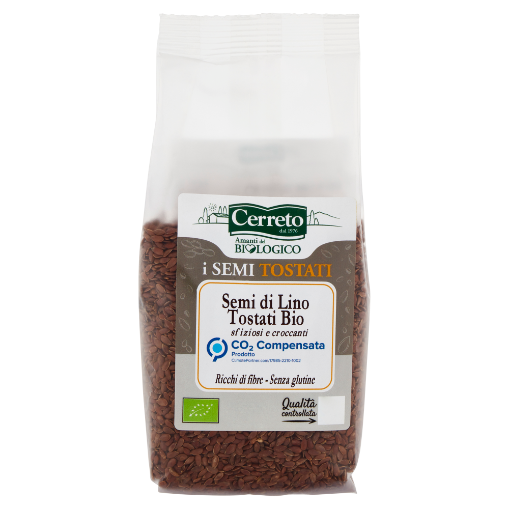 Cerreto i Semi Tostati Semi di Lino Tostati Bio 150 g