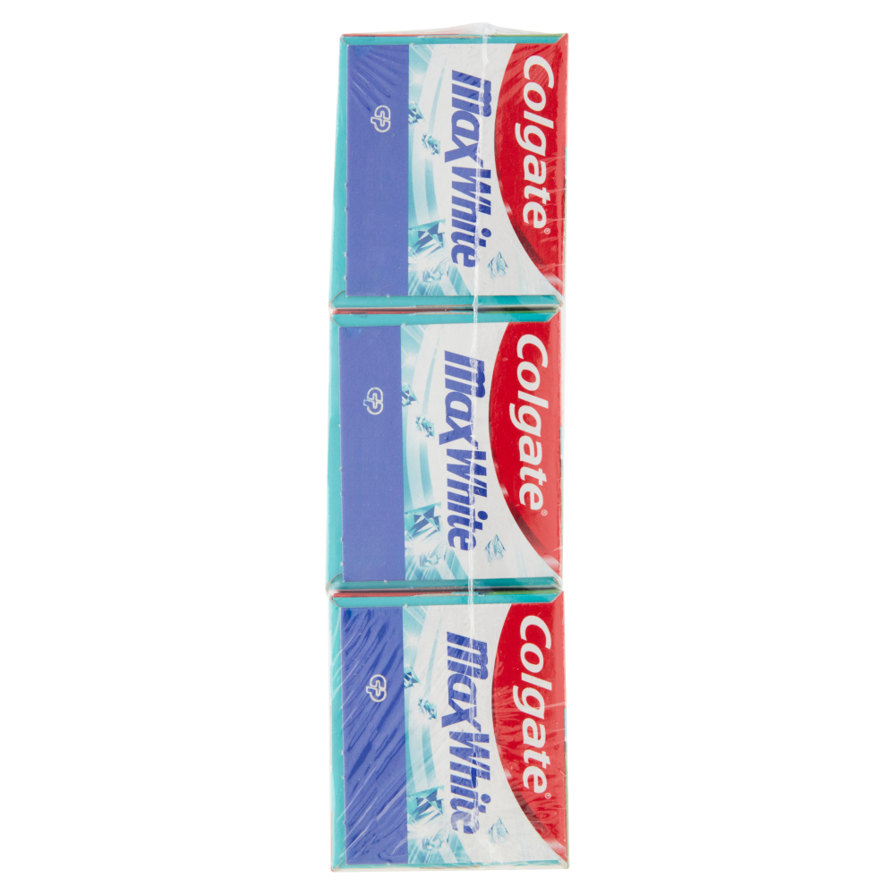 Colgate dentifricio sbiancante Max White Cristalli Bianchi 3x75 ml