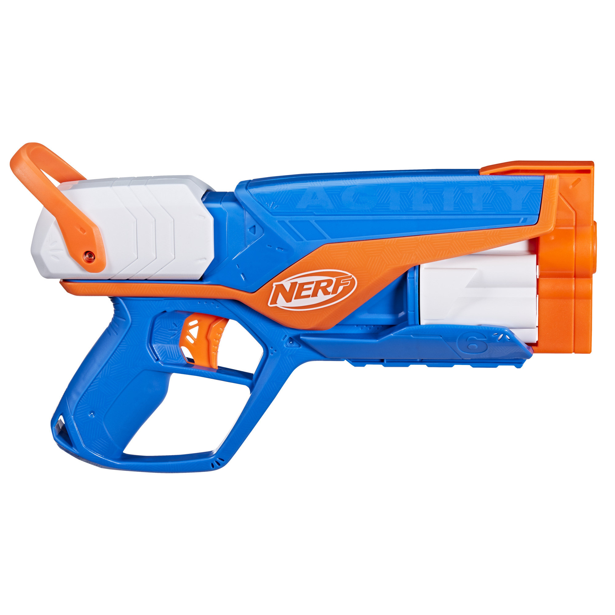 Nerf N Series N-Series, Agility, blaster con 12 dardi N1, tamburo da 6 dardi, giocattoli per bambini e bambine dagli 8 anni in su