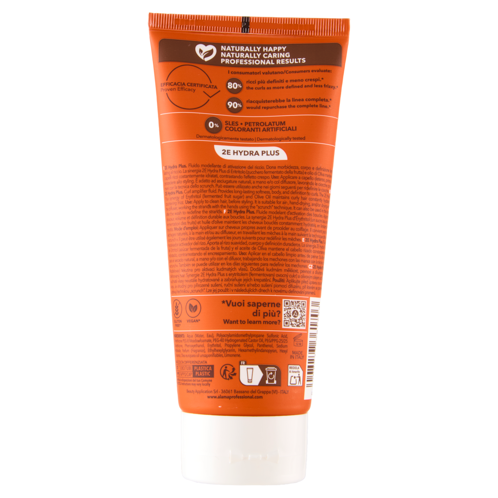 Alama Professional Curl Curls Amplifier Fluido Modella Ricci 200 ml