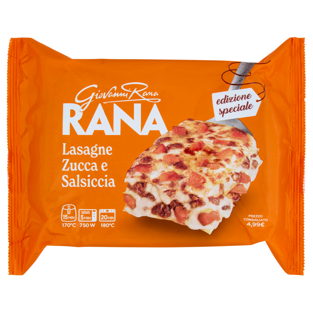 Giovanni Rana Lasagne Zucca e Salsiccia 350 g