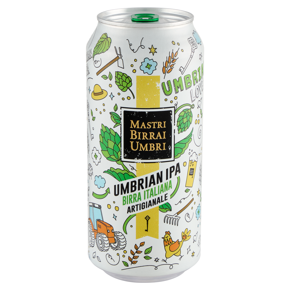 Mastri Birrai Umbri Umbrian IPA Birra Italiana Artigianale 440 ml