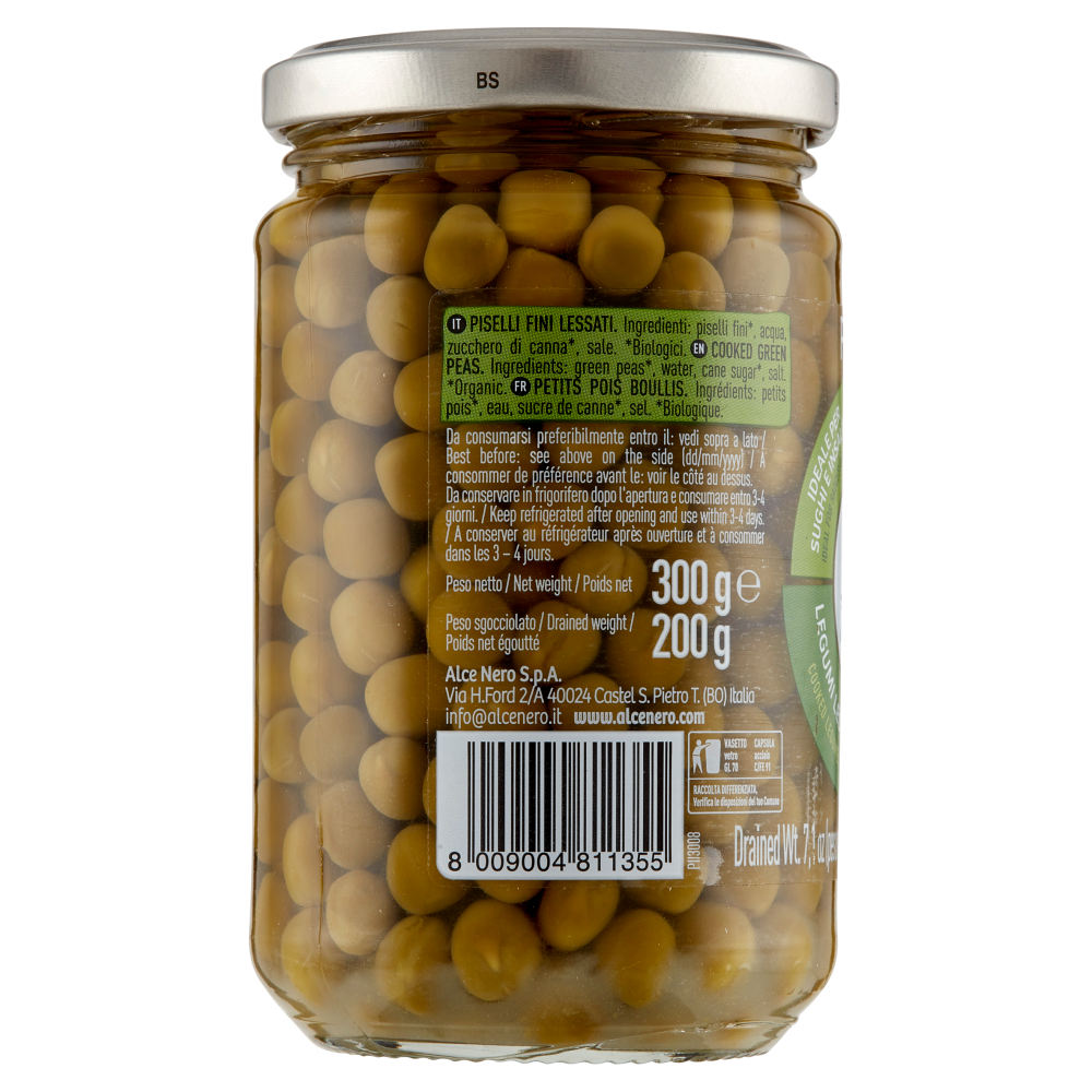 alce nero Piselli 300 g