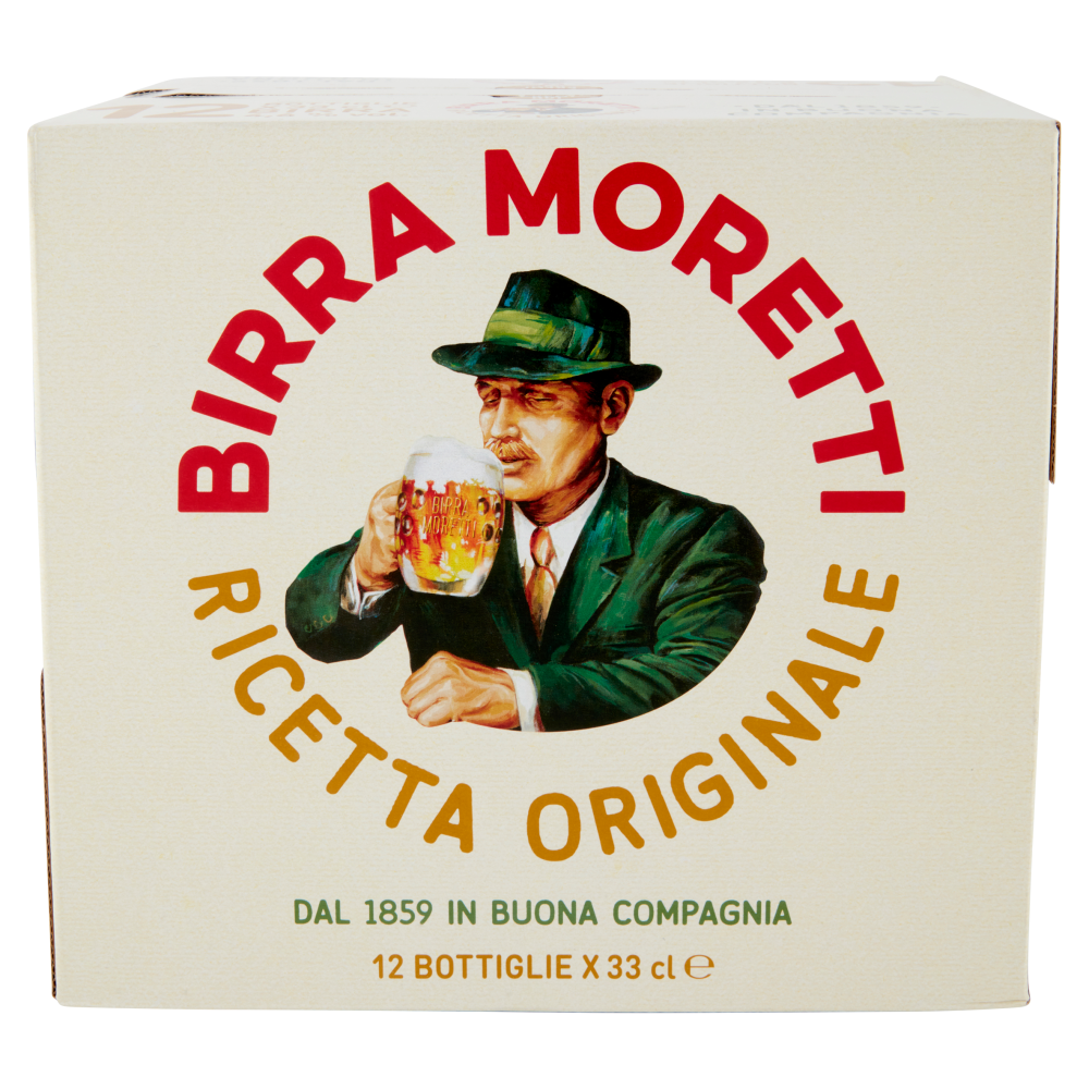Birra Moretti Ricetta Originale 12 x 33 cl