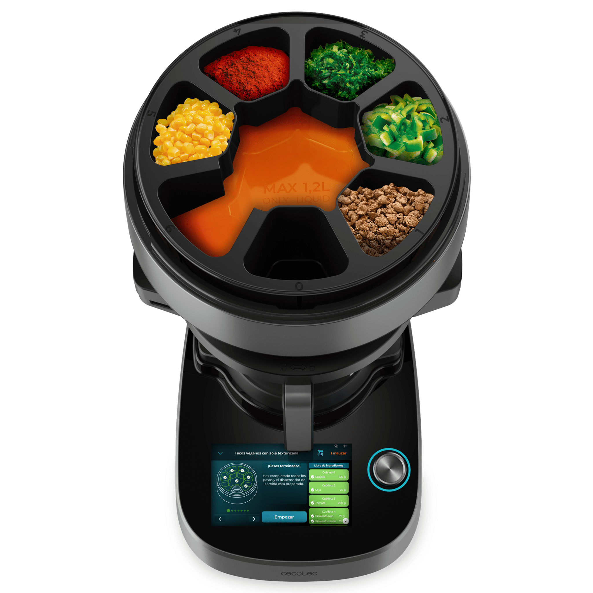 Cecotec Mambo CooKing Total Gourmet 2200 W 4,5 L Acciaio inox