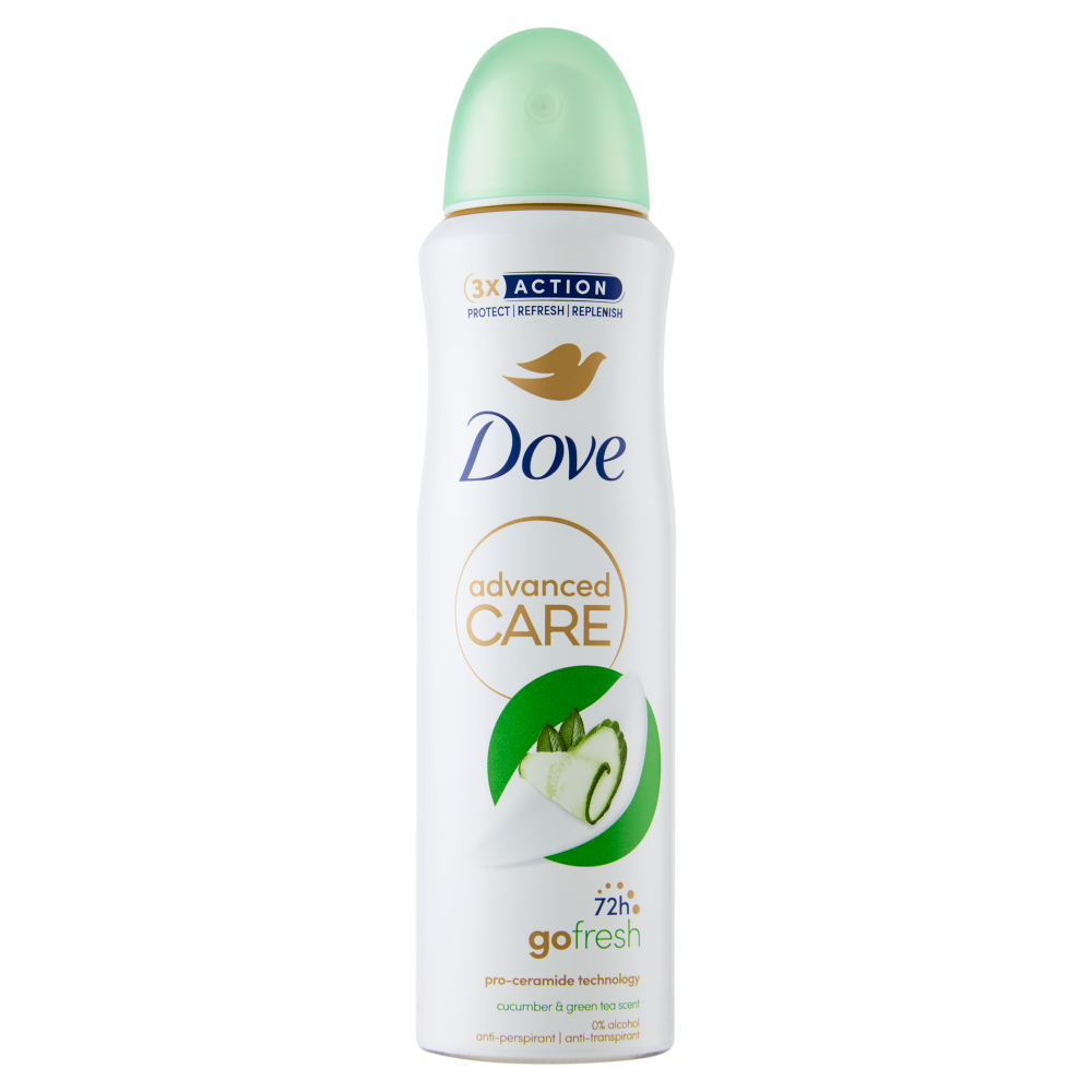 Dove advanced Care go fresh cucumber & green tea scent anti-perspirant 150 ml