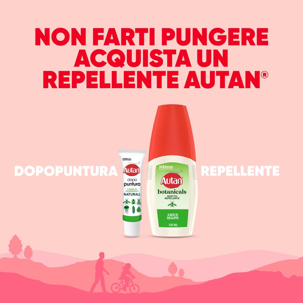 Autan Organic Dopopuntura Antizanzare, Meduse e Vespe, Gel per un Sollievo Immediato, Lenitivo e Rinfrescante, 1 Confezione da 20ml