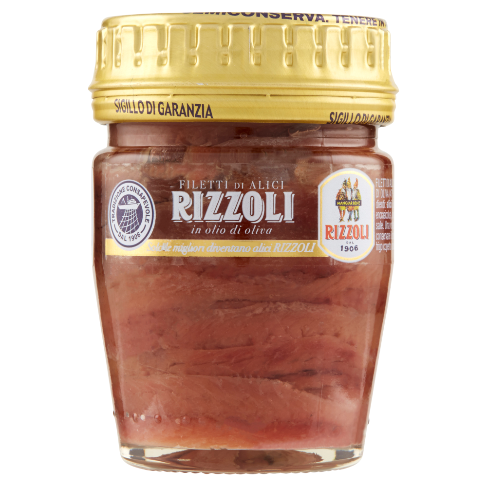 Rizzoli Filetti di Alici in olio di oliva 58 g