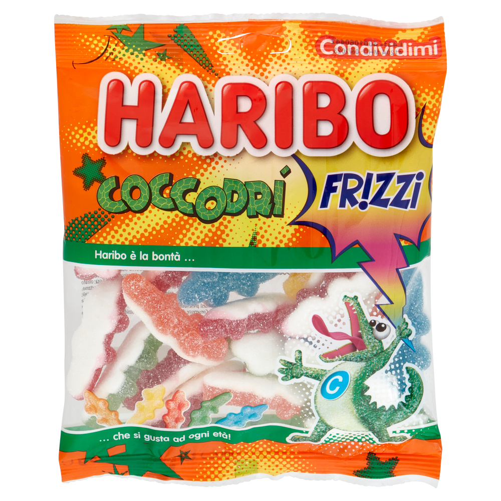 Haribo Coccodrì Fr!zzi 175 g