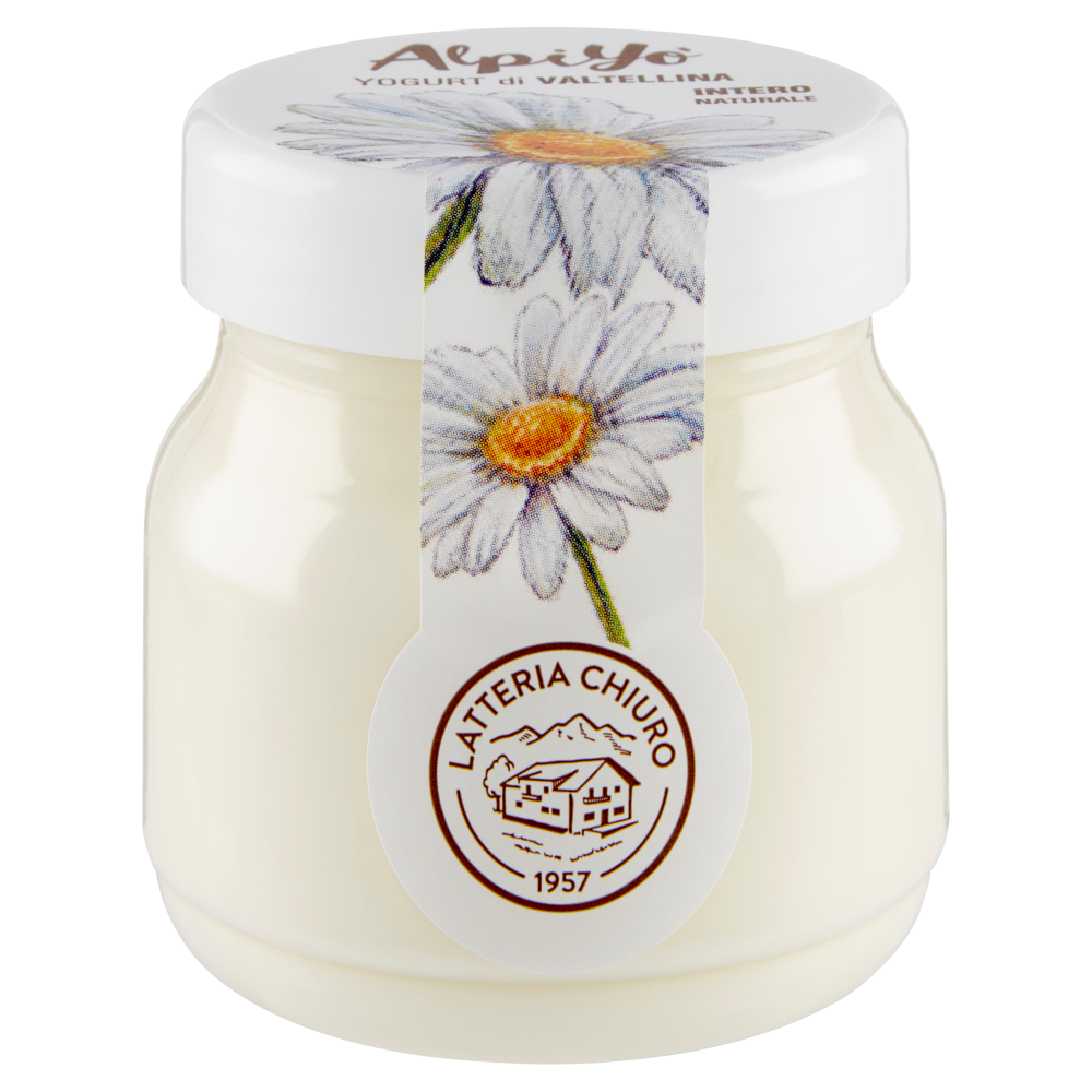 AlpiYò Yogurt di Valtellina Intero Naturale 125 g