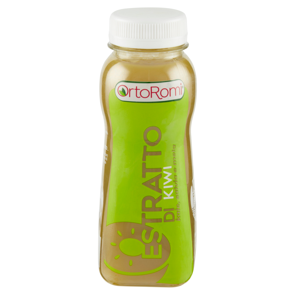 OrtoRomi Estratto di Kiwi kale, salvia e mela 250 ml
