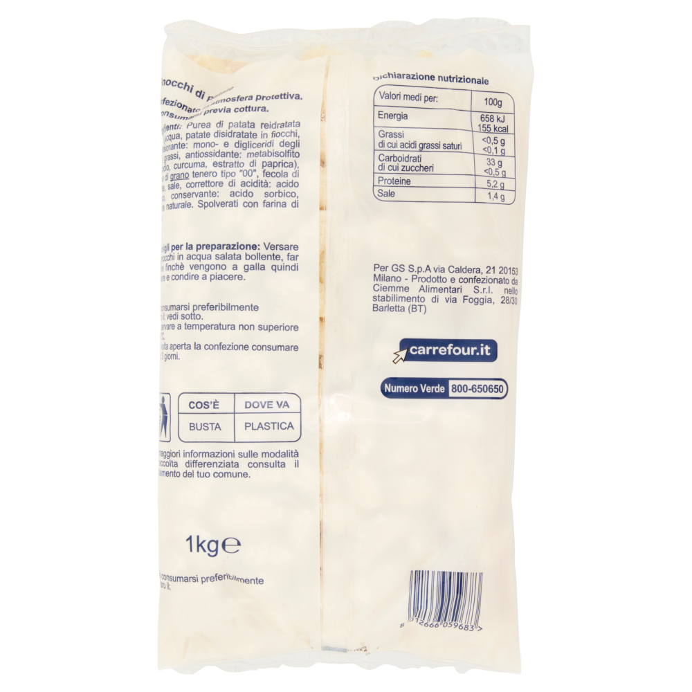 Simpl Gnocchi di patate 1 kg