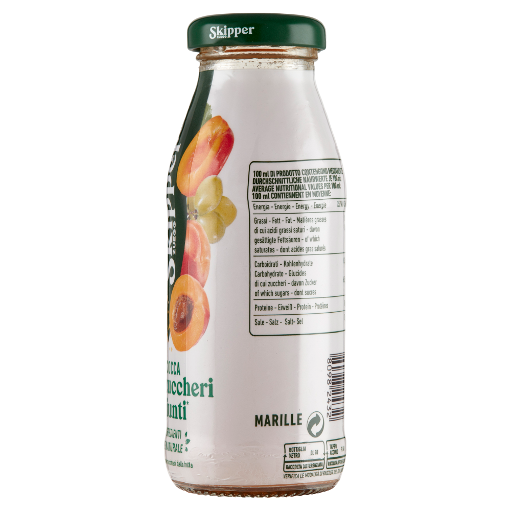 Zuegg Skipper Albicocca Senza zuccheri aggiunti* 200 ml