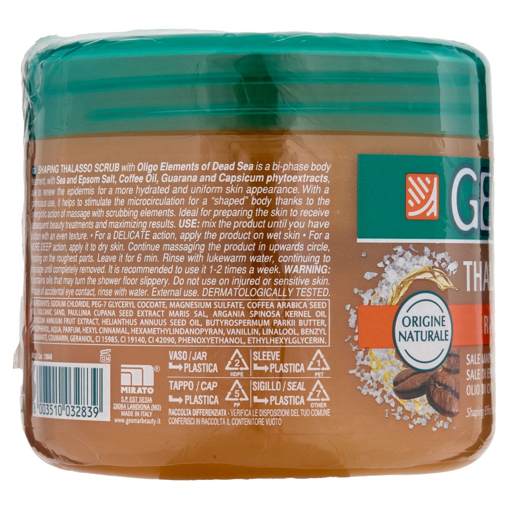 Geomar Thalasso Scrub Rimodellante 600 g