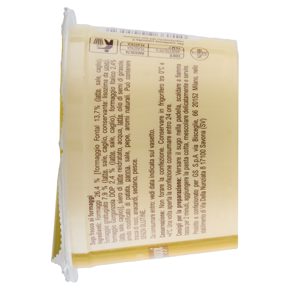 Carrefour Extra Sugo ai Formaggi 180 g