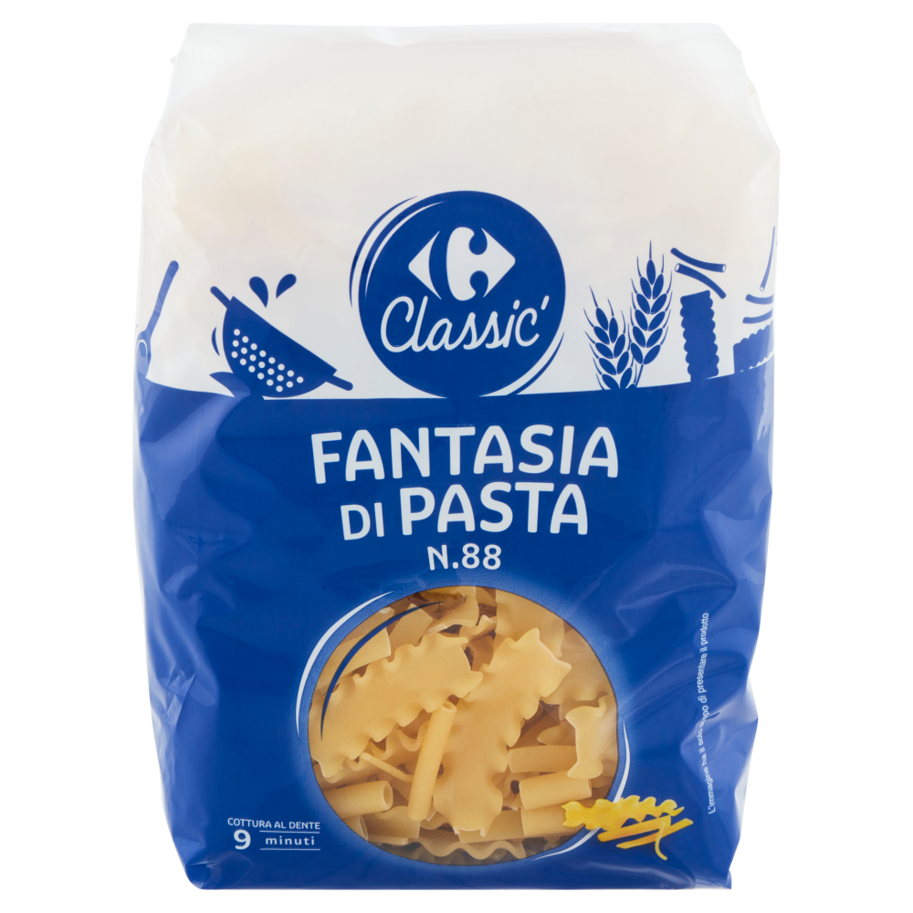 Carrefour Classic Fantasia di Pasta N.88 500 g