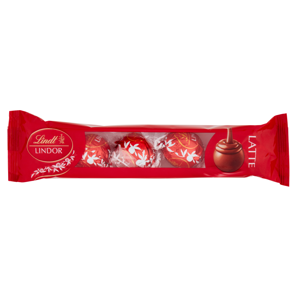 Lindt Cioccolatini Lindor 4 cioccolatini latte 50 g