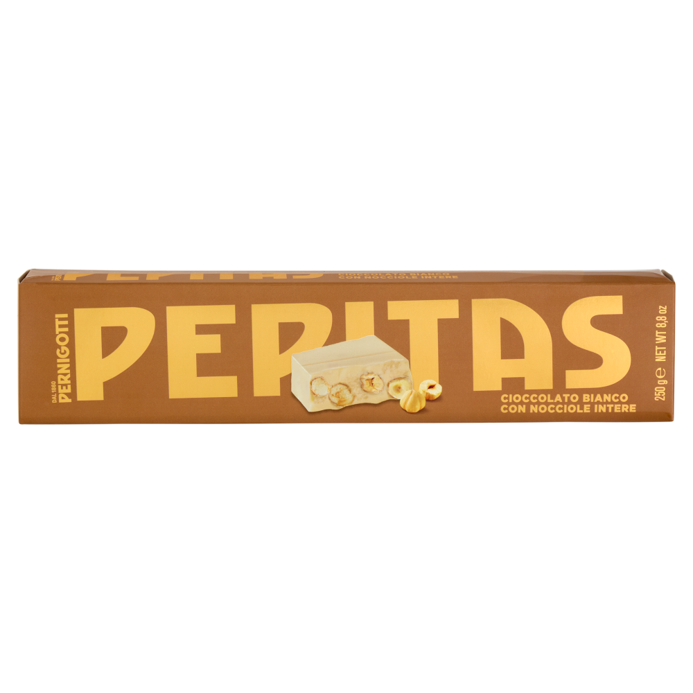 Pernigotti Pepitas Cioccolato Bianco con Nocciole Intere 250 g