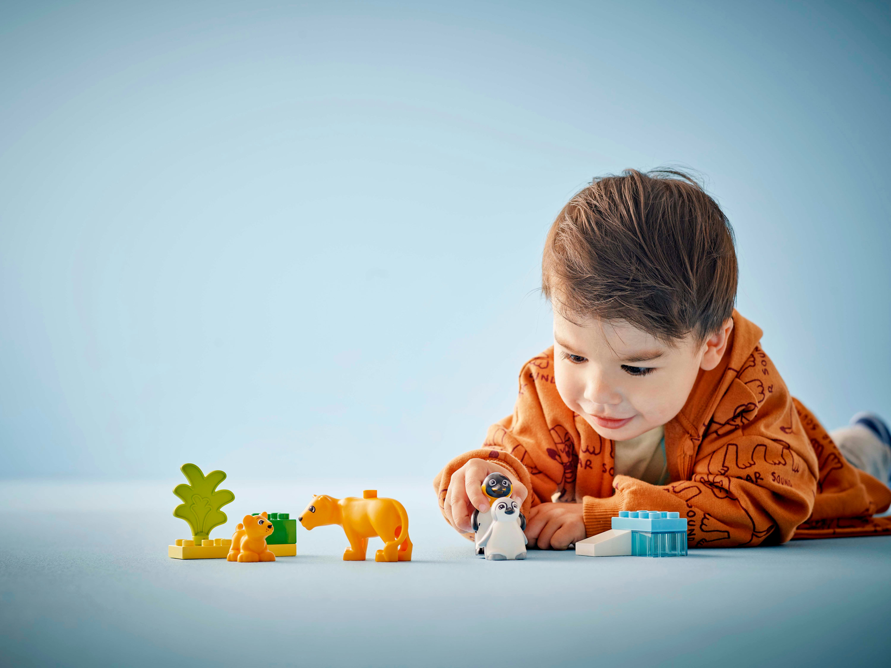 LEGO DUPLO Famiglie di animali: pinguini e leoni