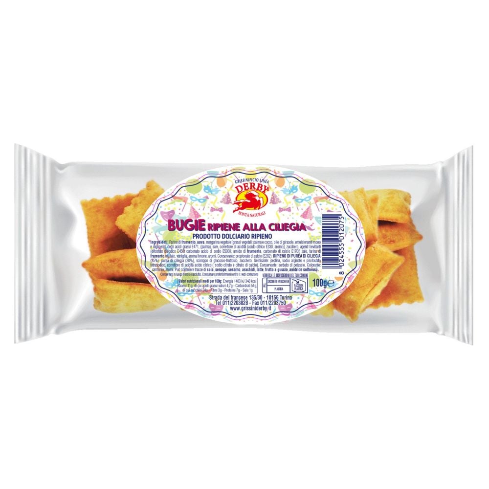 BUGIE RIPIENE CILIEGIA G. 100