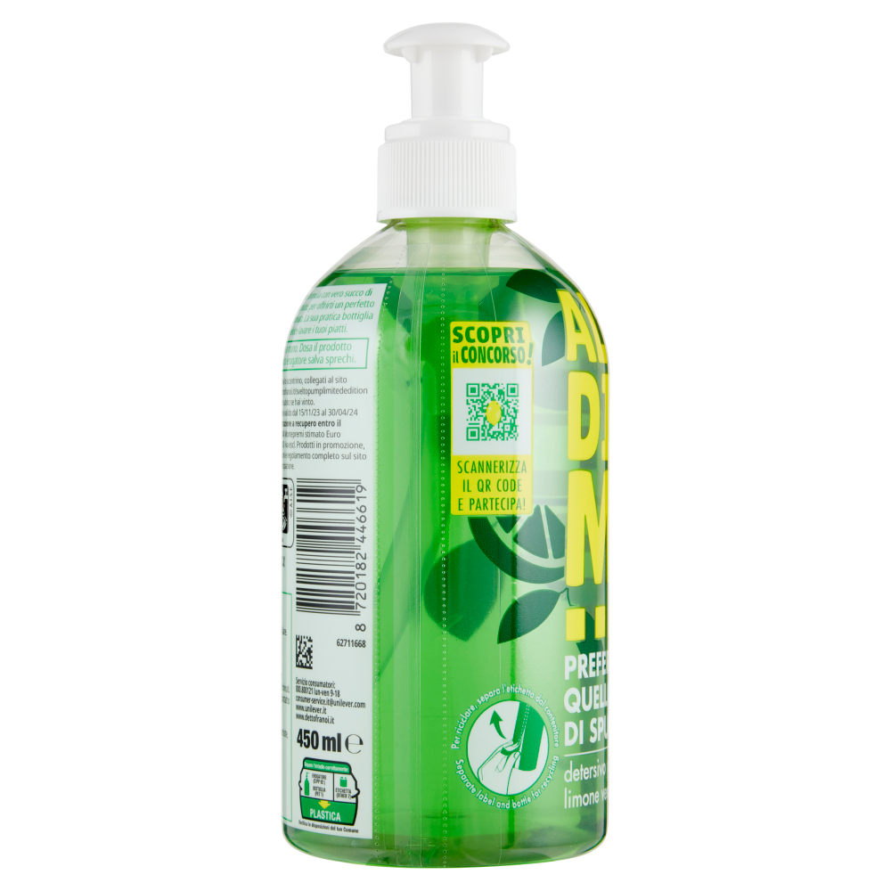 Svelto detersivo piatti limone verde 450 ml