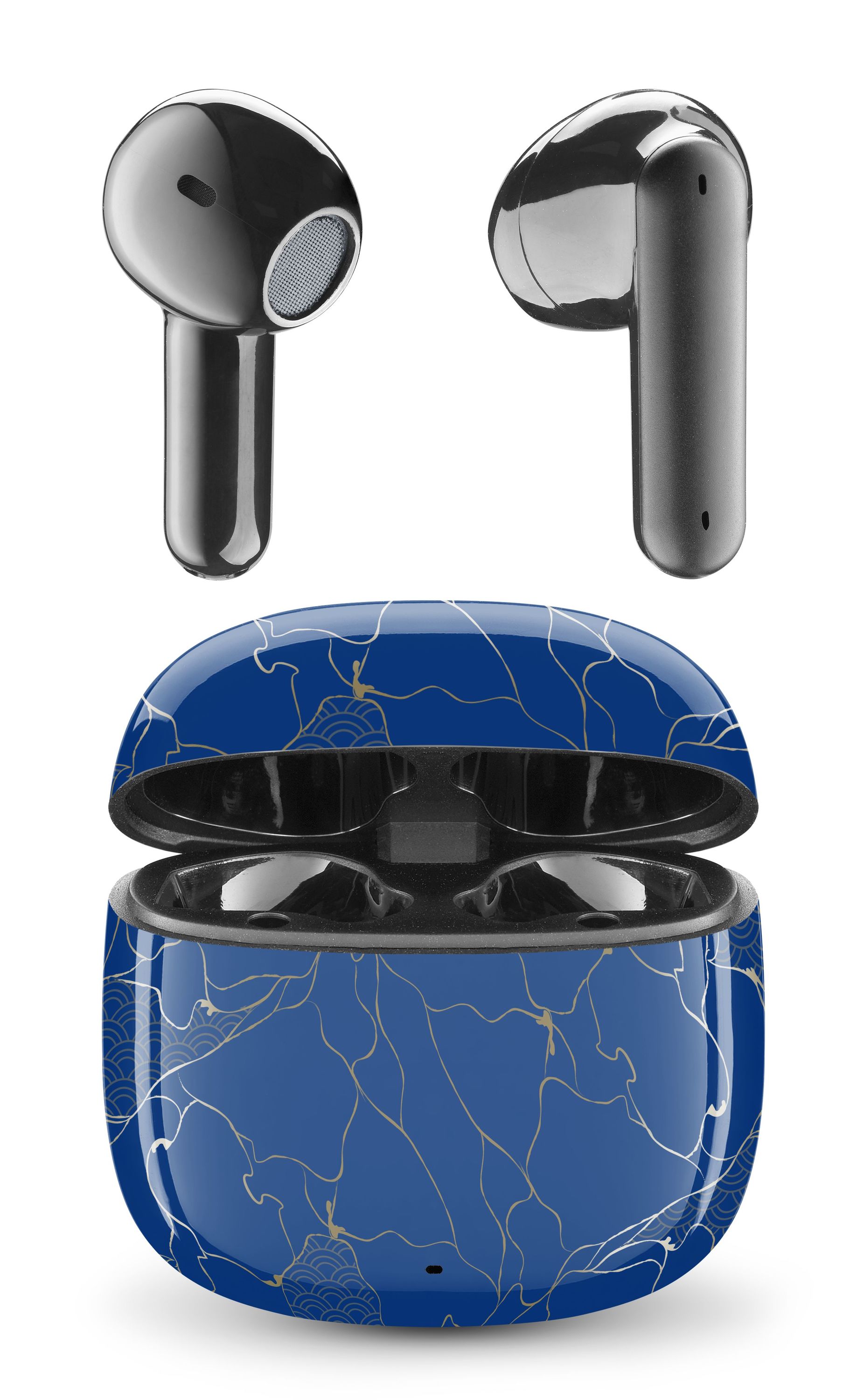 Music Sound Showy Auricolari Bluetooth TWS a capsula senza fili con custodia di ricarica in vari modelli e colori