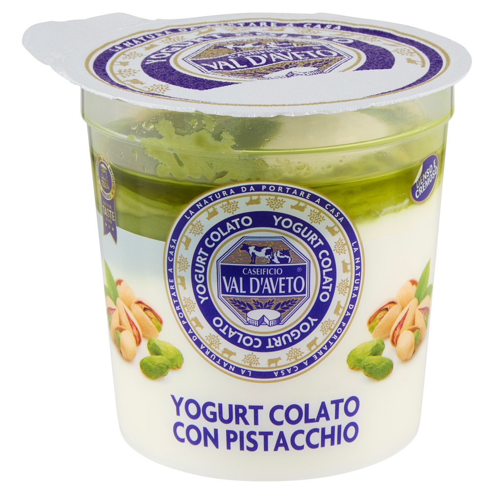 Caseificio Val d'Aveto Yogurt Colato con Pistacchio 150 g