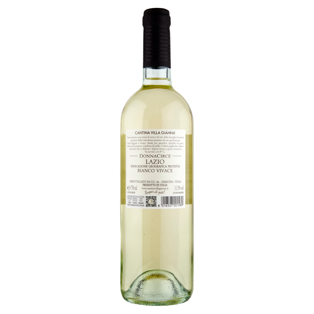 Cantina Villa Gianna Donna Circe Lazio IGP Bianco Vivace 750 ml
