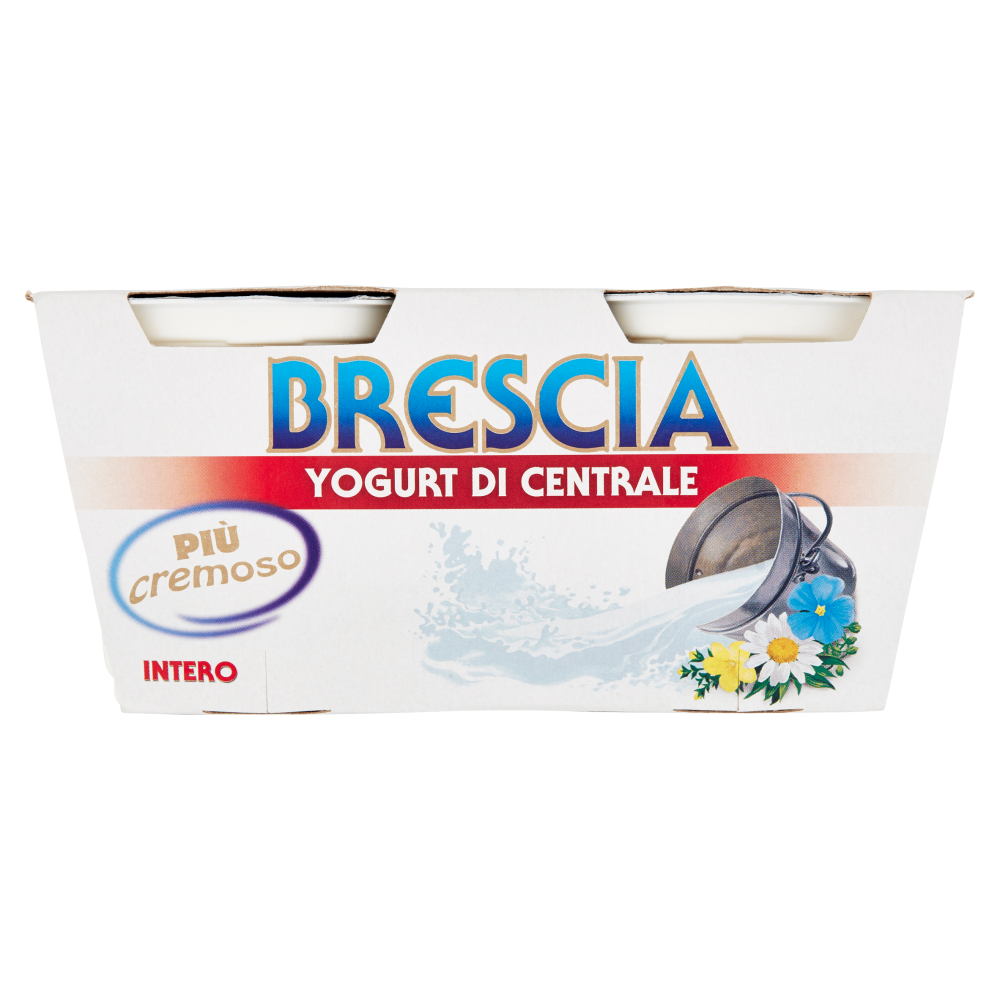 Brescia Yogurt di Centrale Intero 2 x 125 g