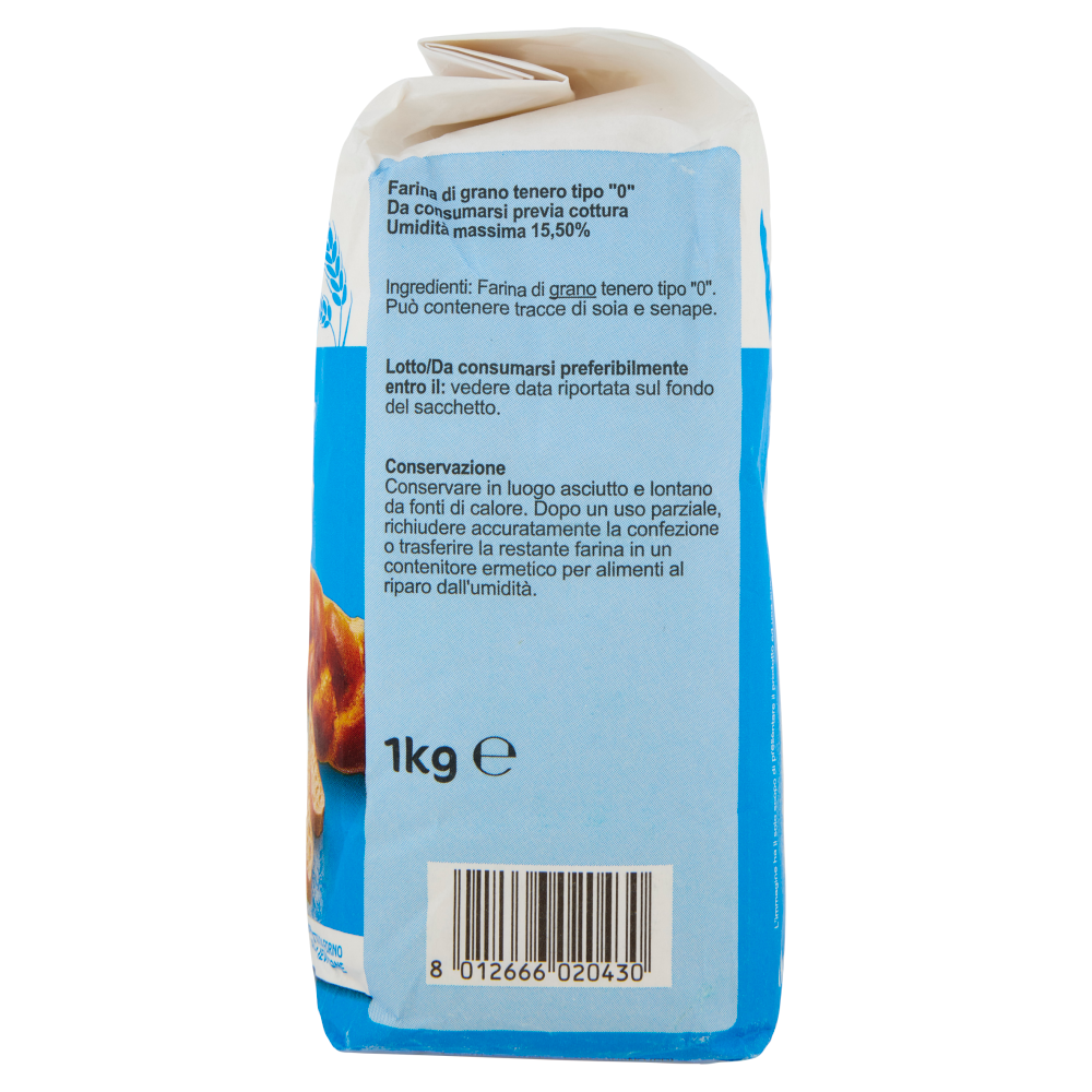 Carrefour Classic Farina di Grano Tenero Tipo "0" Manitoba 1 kg