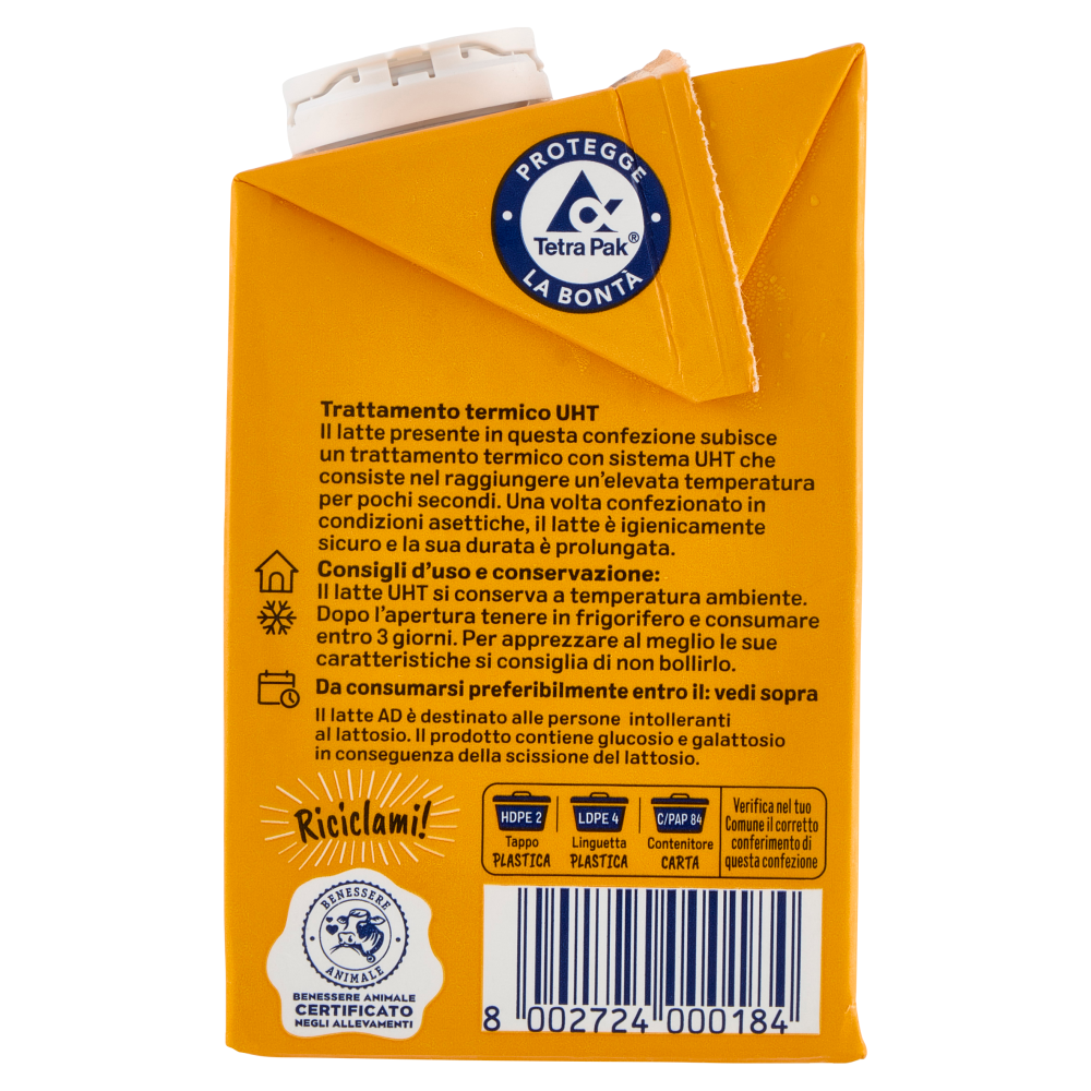 Arborea Ad Latte Scremato ad Alta Digeribilit&agrave; Senza Lattosio 500 ml