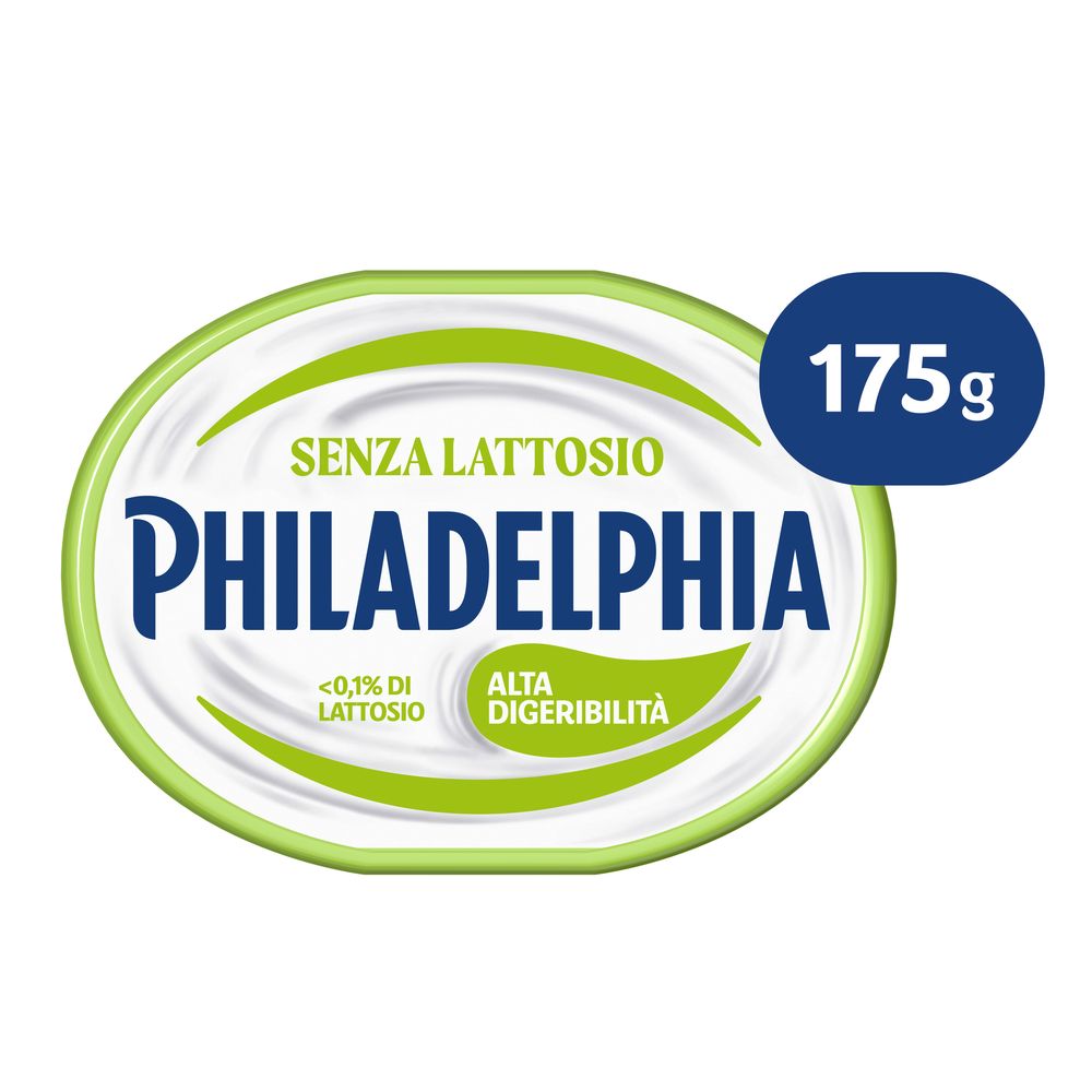 Philadelphia Senza Lattosio Formaggio Fresco cremoso Senza Lattosio Vaschetta 175g