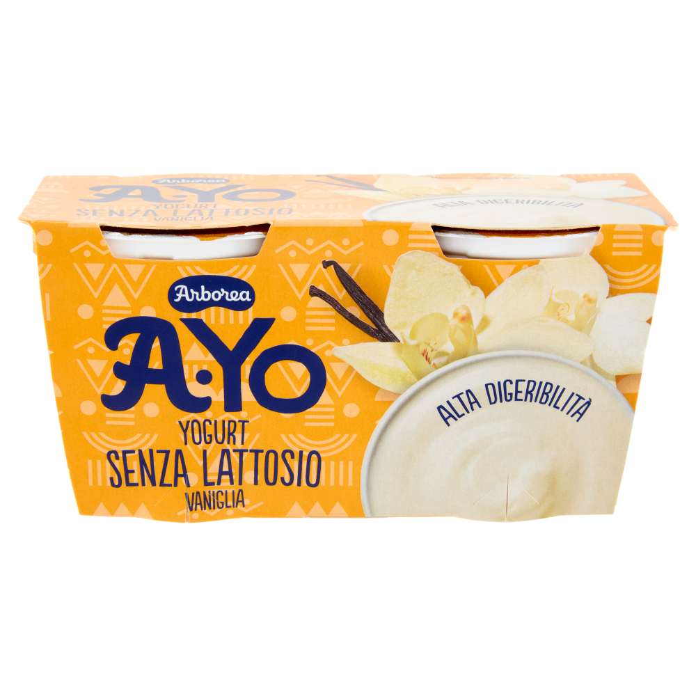 Arborea A-Yo Yogurt Senza Lattosio Vaniglia 2 x 125 g
