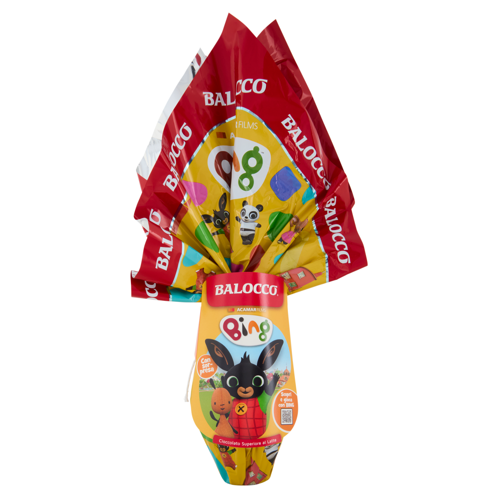 Balocco Uovo Cioccolato Superiore al Latte Bing 150 g