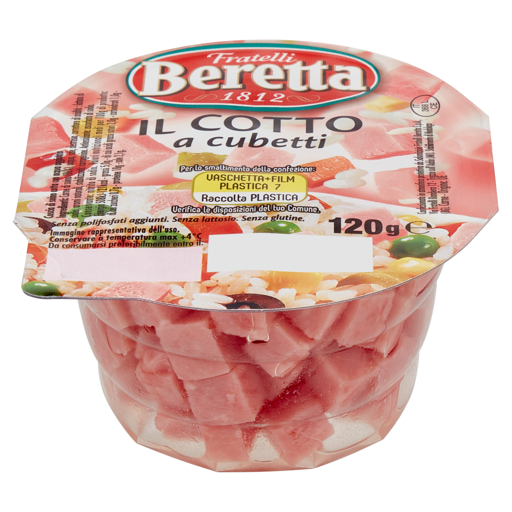 Fratelli Beretta il Cotto a cubetti 120 g