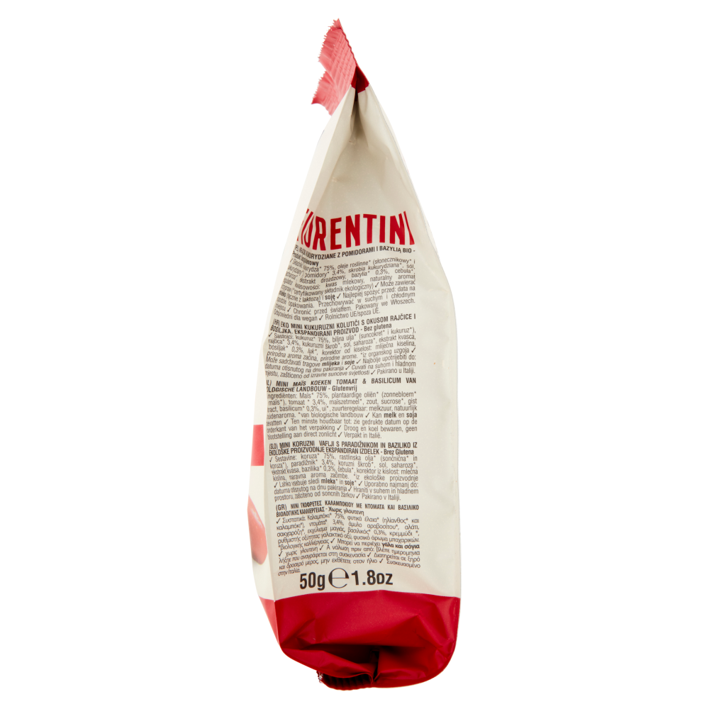 Fiorentini gli Originali Mais Snack Pomodoro & Basilico 50 g