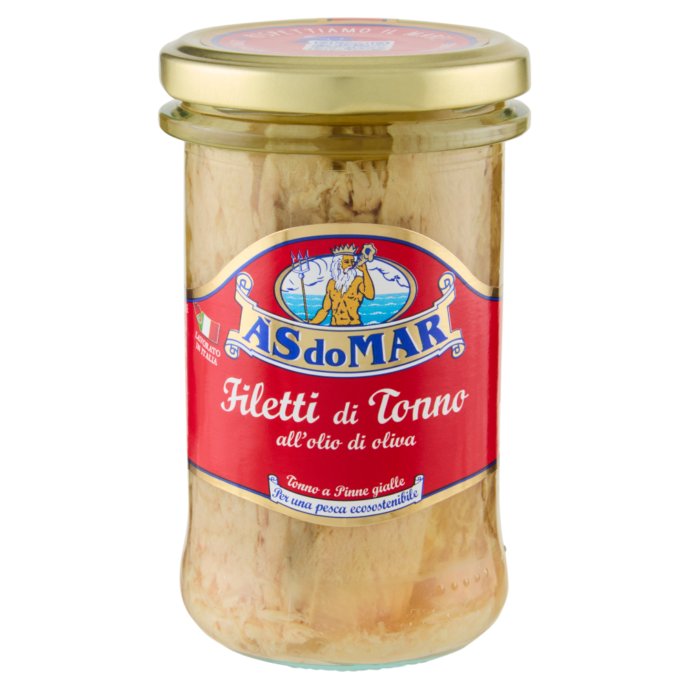 Asdomar Filetti di Tonno all'olio di oliva 250 g