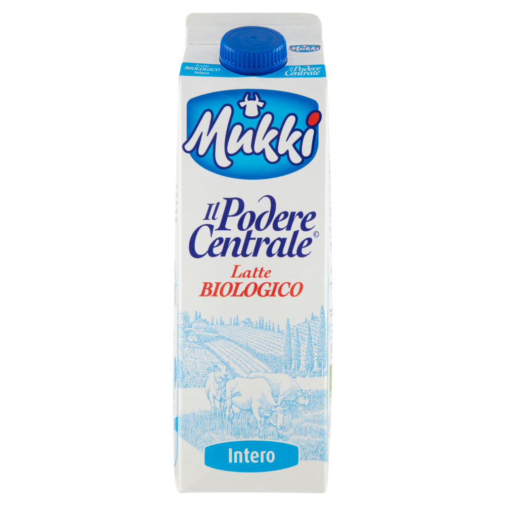 Mukki Il Podere Centrale Latte Biologico Intero 1 litro