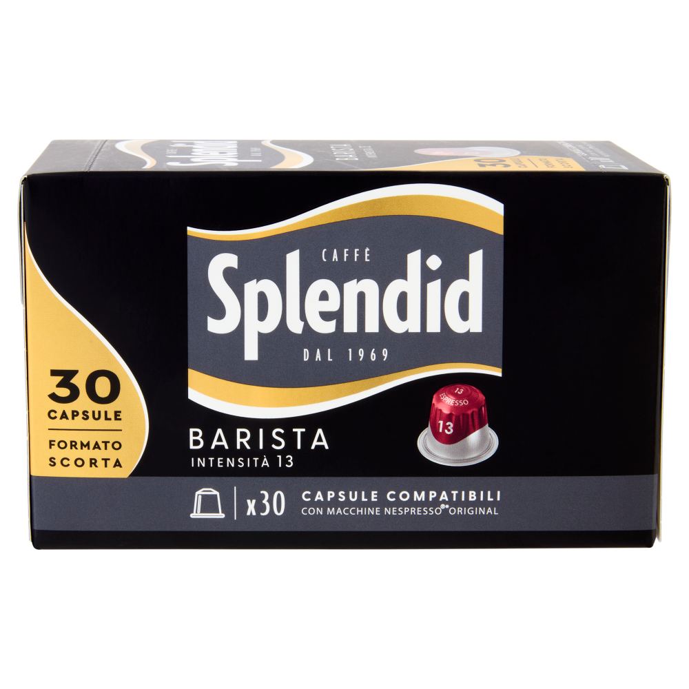 Splendid Barista 13 - 30 Capsule Caff&egrave; Compatibili con Macchine Nespresso*&reg; Original 156g