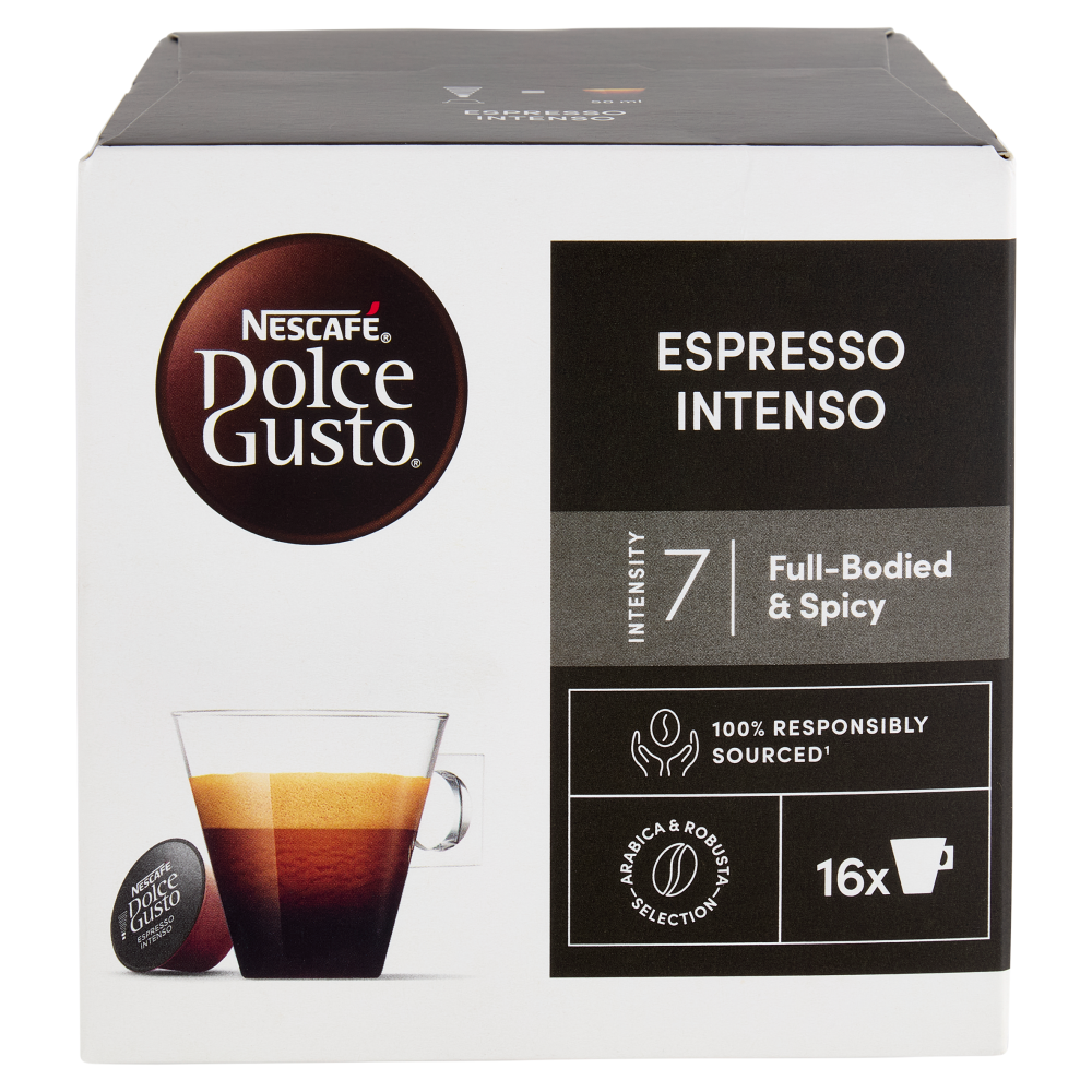 NESCAFÉ DOLCE GUSTO Espresso Intenso Caffè 16 Capsule 112g