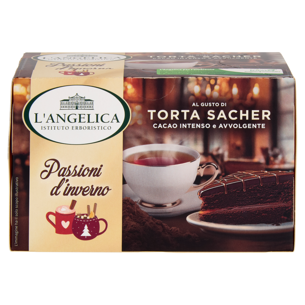 L'Angelica Passioni d'inverno al Gusto di Torta Sacher 15 Filtri 27 g