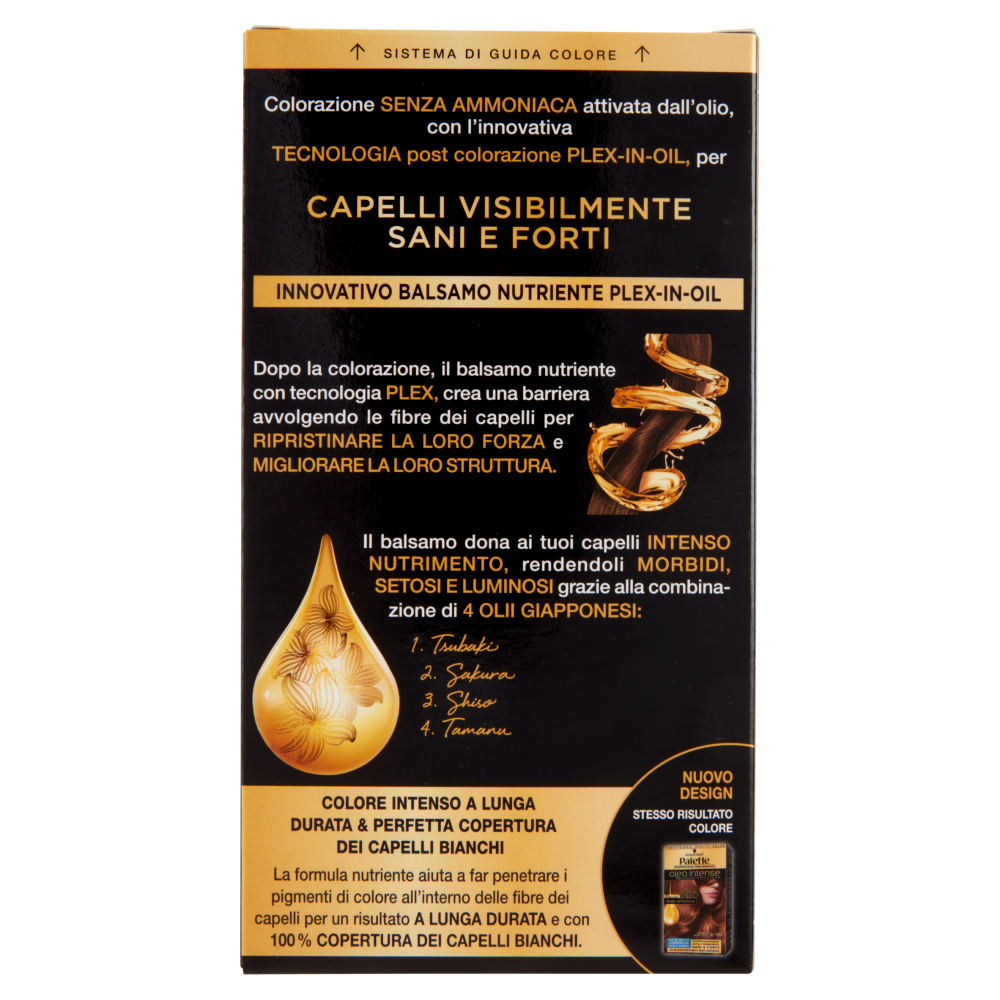 Palette oleo intense Biondo Nocciola 6-80