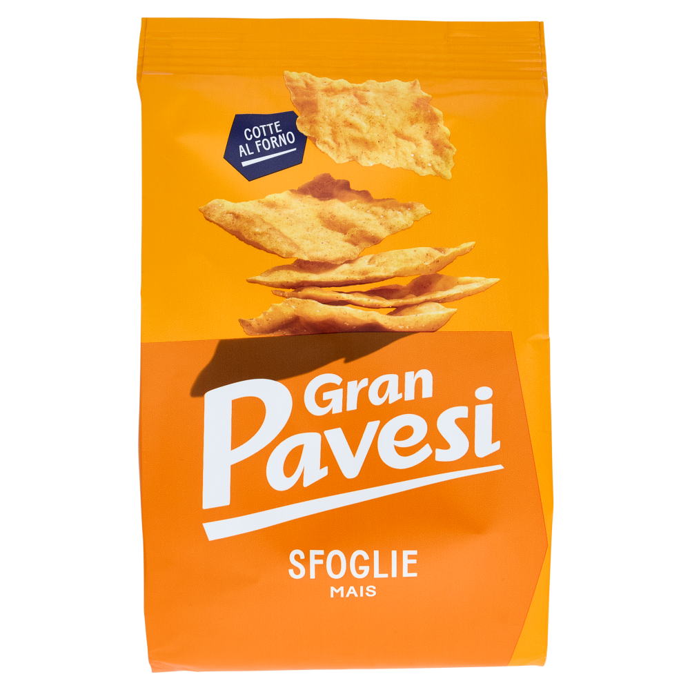 Gran Pavesi Sfoglie Mais Snack Cotte al Forno 150g
