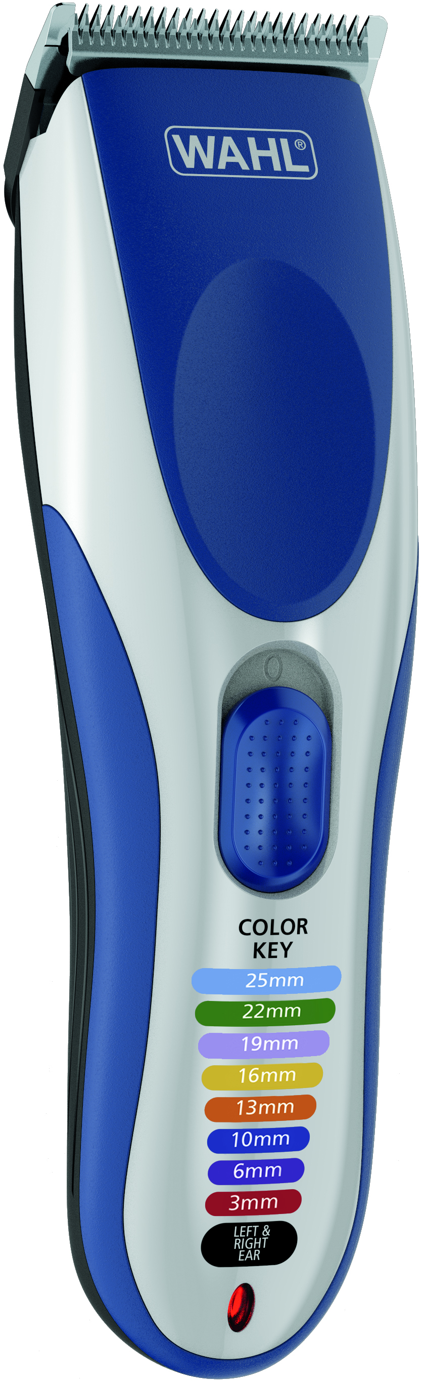 Wahl 09649-016 tagliacapelli Blu, Argento 9 Nichel-Metallo Idruro (NiMH)